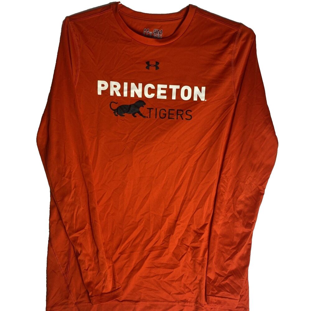 Princeton Tigers  Under Armour Men's Size Small Long Sleeve Athletic Shirt